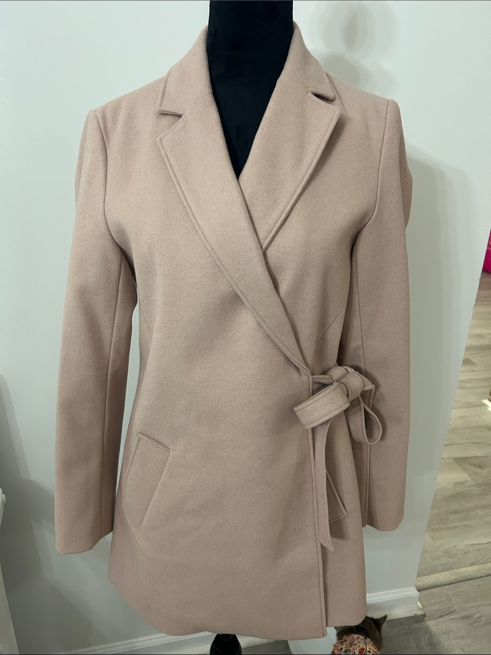 Banana Republic Women's Blush  Wrap Trench Coat